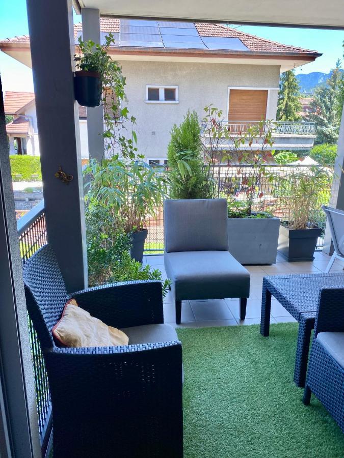 Appart Cosy Proche Du Lac Avec Terrasse Annecy Dış mekan fotoğraf